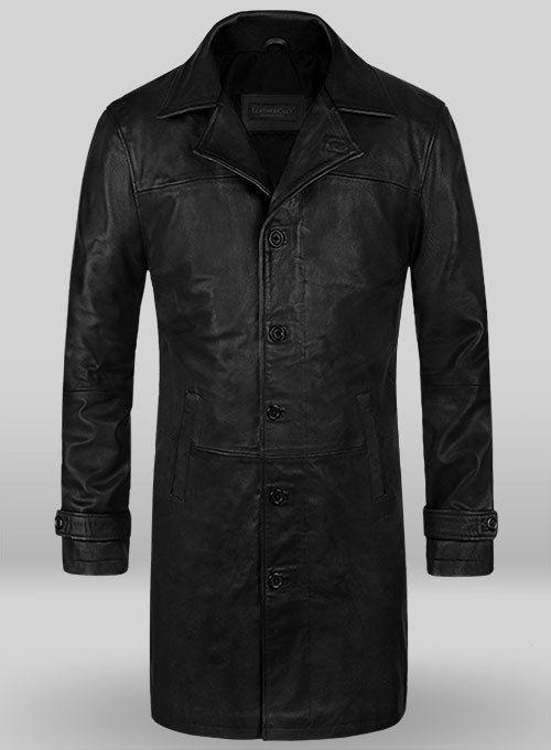 Thick Goat Black Jason Statham The Fate Of The Furious Coat view 1