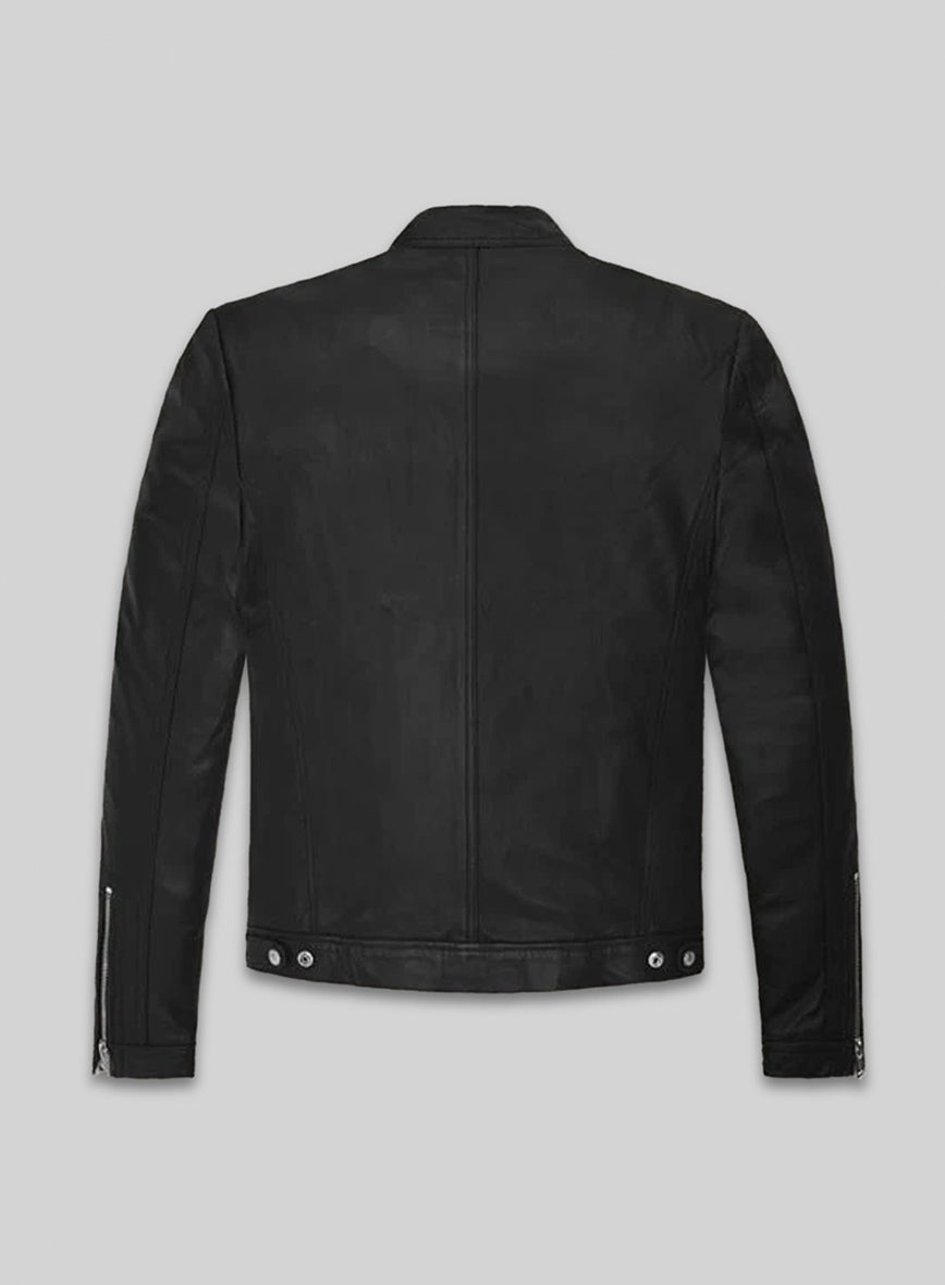 Tom Brady Leather Jacket view 2