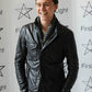 Tom Hiddleston Black Leather Jacket – Tom Hiddleston celebrity photo