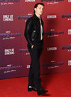 Tom Holland Black Leather Jacket Style 2 – Tom Holland celebrity photo