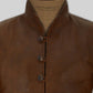 Tom Riley Da Vinci's Demons Black Leather Jacket Style 2 – close-up and worn views