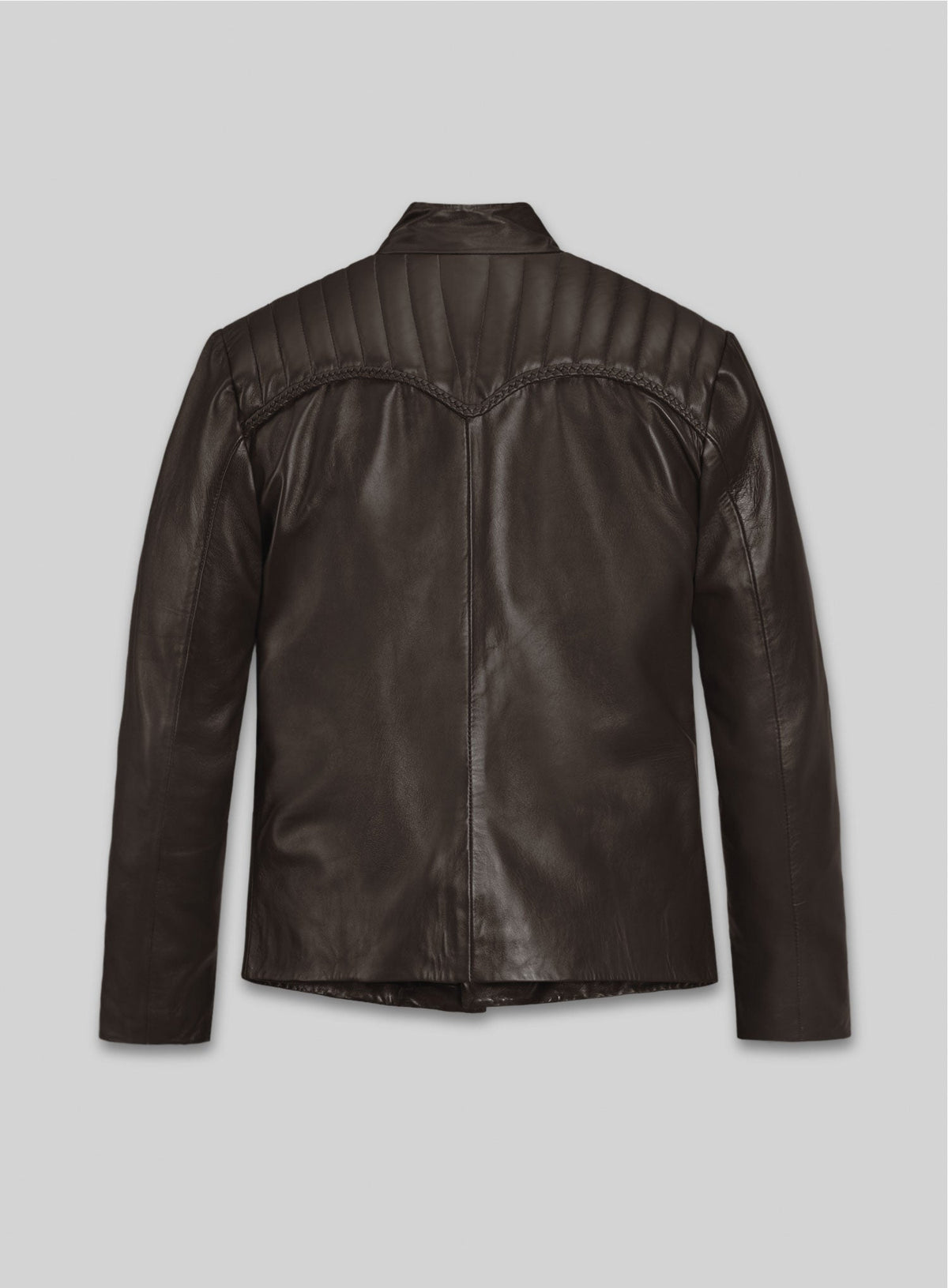 Tom Riley Da Vinci's Demons Black Leather Jacket – back view