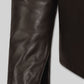 Tom Riley Da Vinci's Demons Black Leather Jacket – close-up and worn views