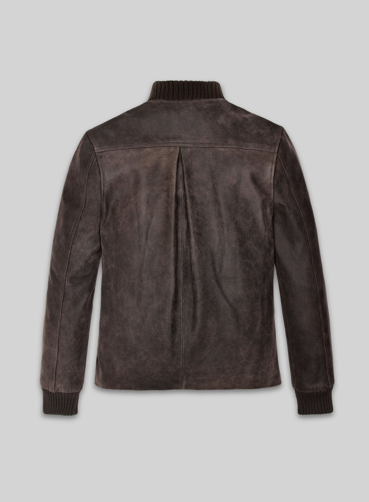 Tom Hardy MobLand Brown Leather Jacket in vintage brown Napa leather, product view 3