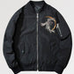 Traditional Japanese Embroidered Bomber 'Tottori' - Sublimation Jacket ( Recreated Edition )