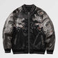 Traditional Japanese Sukajan Fox Design 'Kitsune' - Sublimation Jacket ( Recreated Edition )