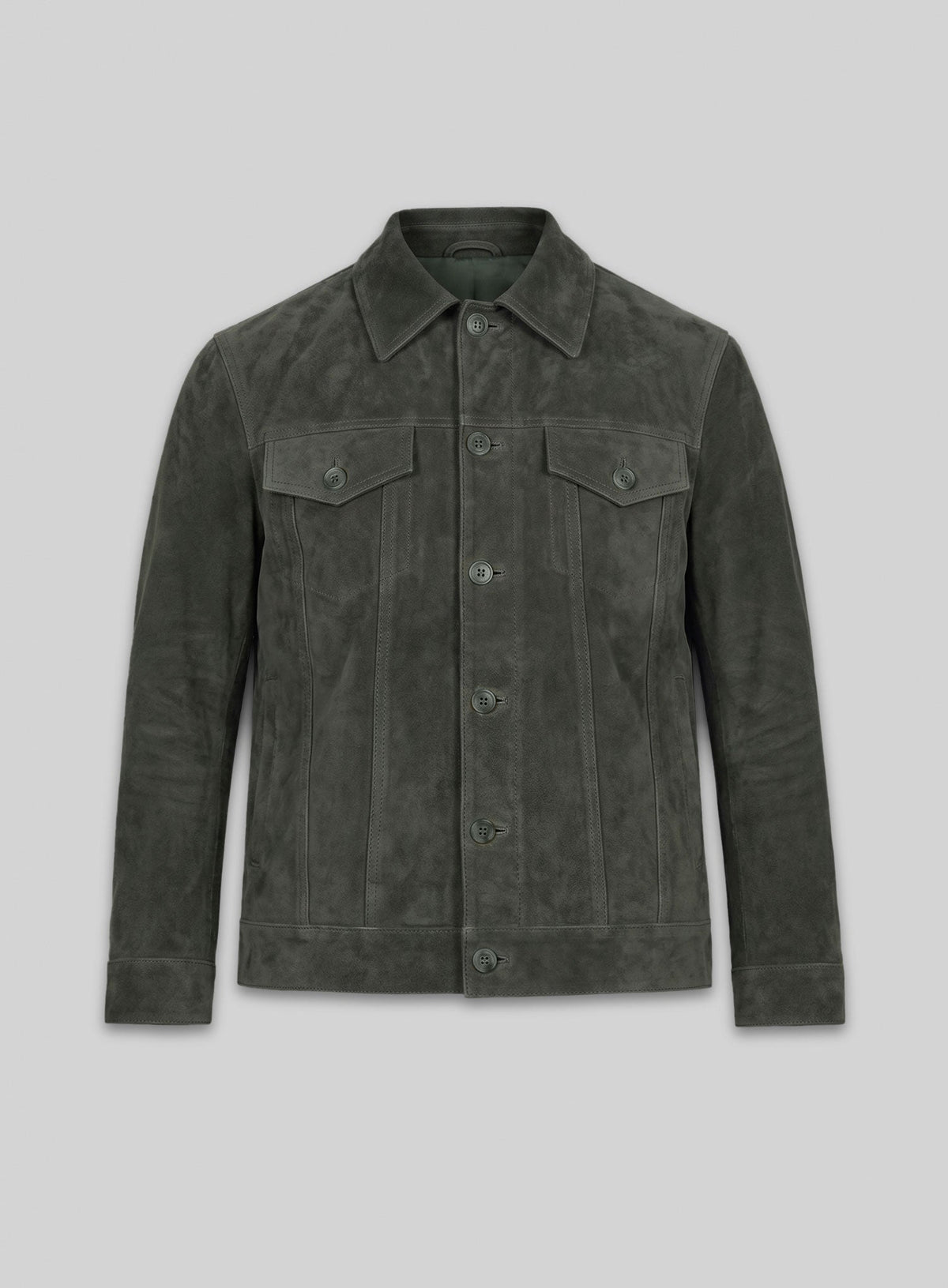 Transformers 4 Mark Wahlberg Black Leather Jacket – front view