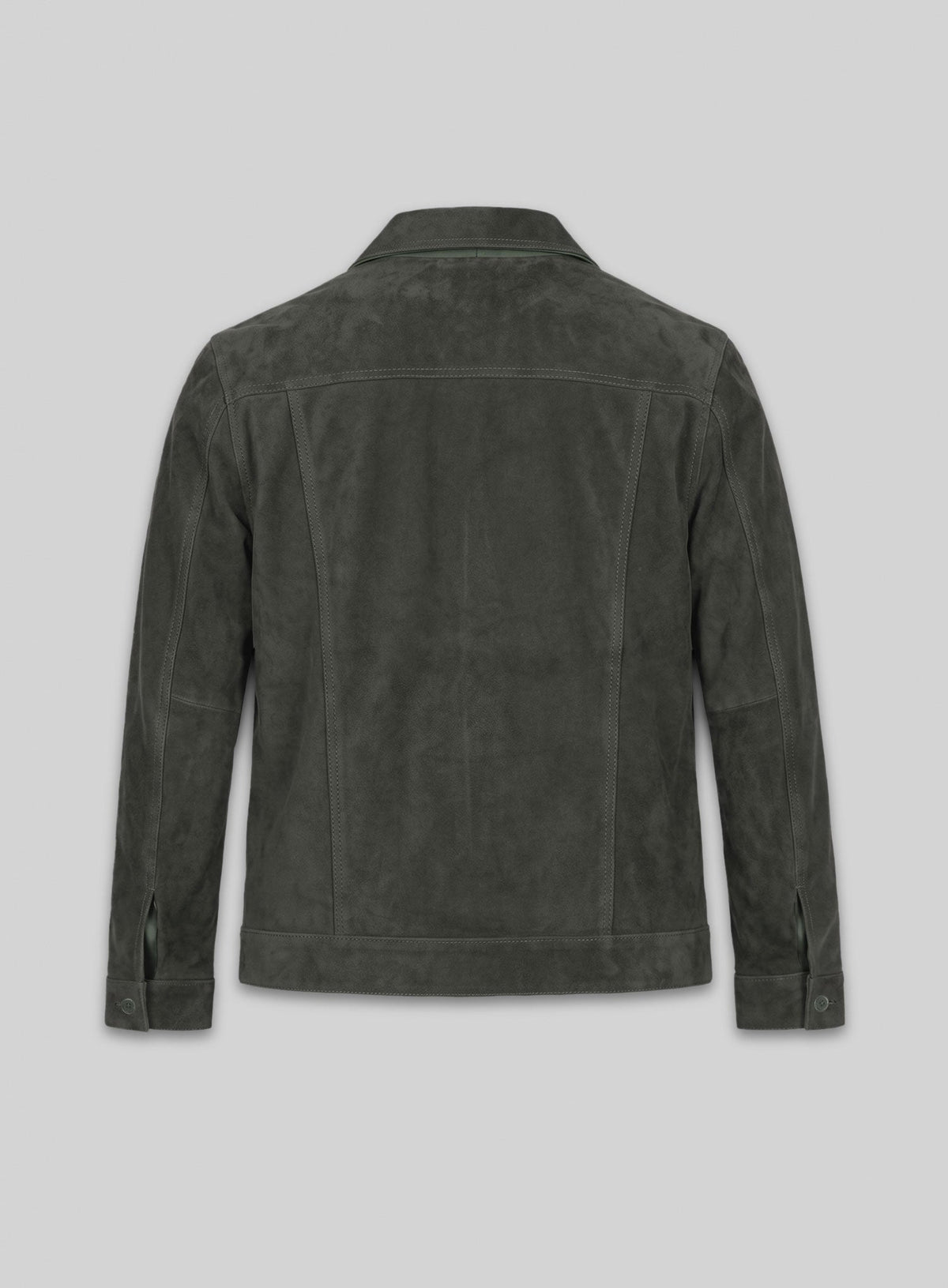 Transformers 4 Mark Wahlberg Black Leather Jacket – back view