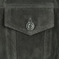 Transformers 4 Mark Wahlberg Black Leather Jacket – close-up detail of hardware and pockets