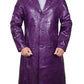 Suicide Squad Jared Leto Joker Purple Trench Coat — image 2