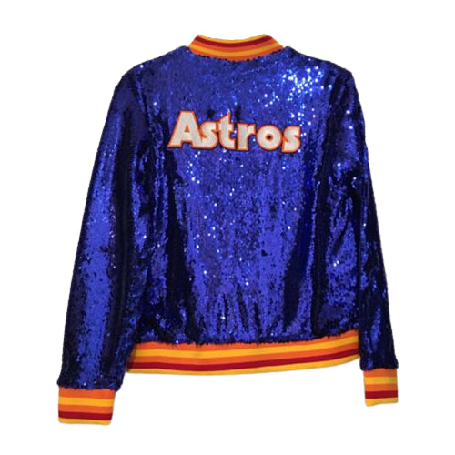 Women's Astros Sequin Jacket view 2
