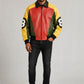 Patrick Warburton Seinfeld 8 Ball Leather Bomber Jacket, product view 6