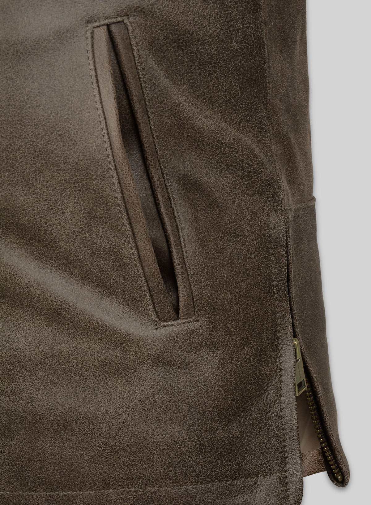 Tom Cruise Jack Reacher Brown Napa Leather Jacket, product view 3
