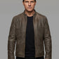 Tom Cruise Jack Reacher Brown Napa Leather Jacket, product view 6
