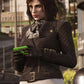 GTA 6 Female Protagonist Biker Leather Jacket — view 2