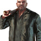 Johnny GTA The Lost MC Black Leather Jacket