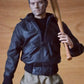 Grand Theft Auto GTA 3 Claude Leather Bomber Jacket — view 2