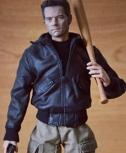 Grand Theft Auto GTA 3 Claude Leather Bomber Jacket — view 2