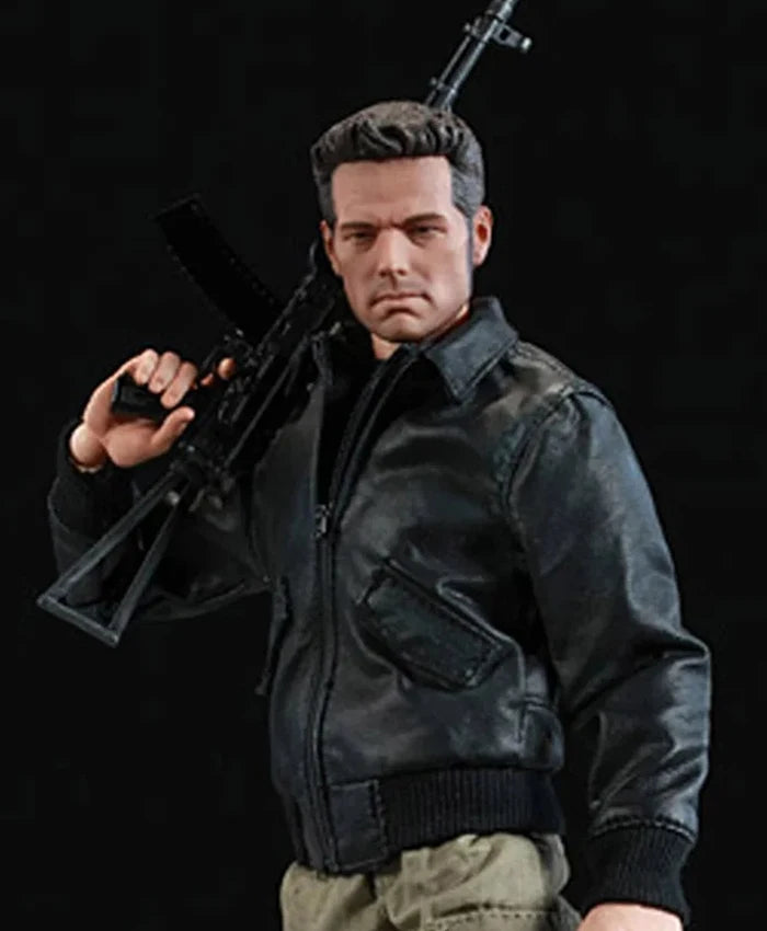 Grand Theft Auto GTA 3 Claude Leather Bomber Jacket — view 4