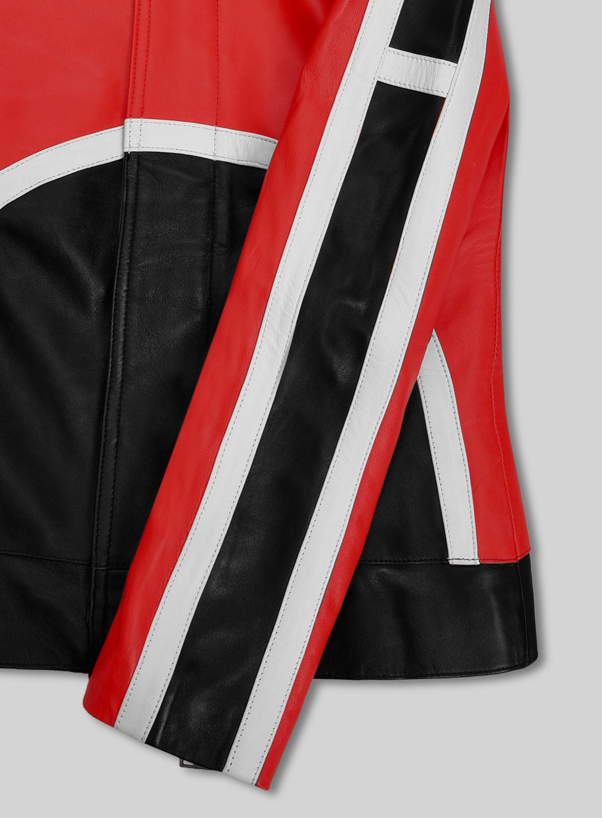 Ursula Corbero Money Heist Black Leather Jacket – close-up and worn views