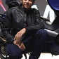 Valentino Rossi Black Leather Jacket – Valentino Rossi wearing the look, photo 2