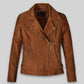 Vanessa Hudgens World Premiere Black Leather Jacket – front view