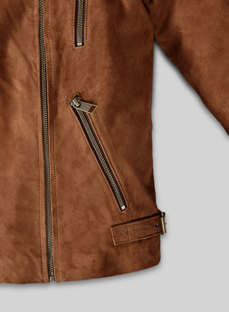 Vanessa Hudgens World Premiere Black Leather Jacket – close-up and worn views