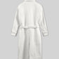 Vanessa Kirby Mission Impossible Fallout Black Leather Long Coat – close-up detail of hardware and pockets