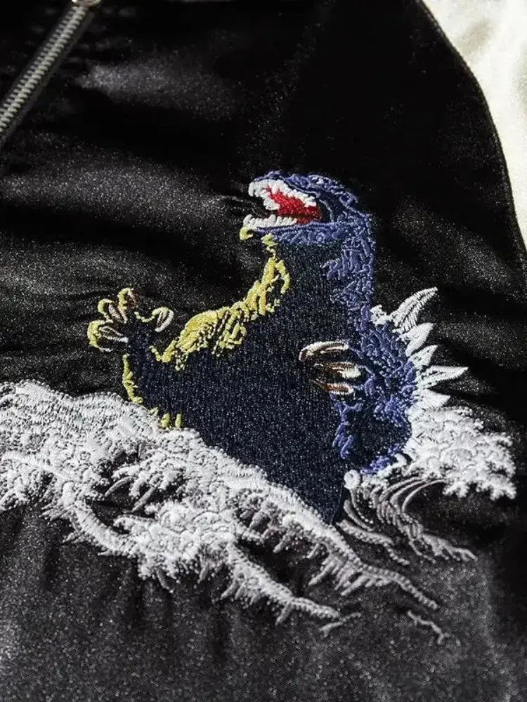 Traditional Japanese Souvenir Jacket - Sublimation Jacket ( Recreated Edition )