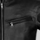 Vin Diesel Fast And Furious 6 Black Leather Jacket – close-up and worn views
