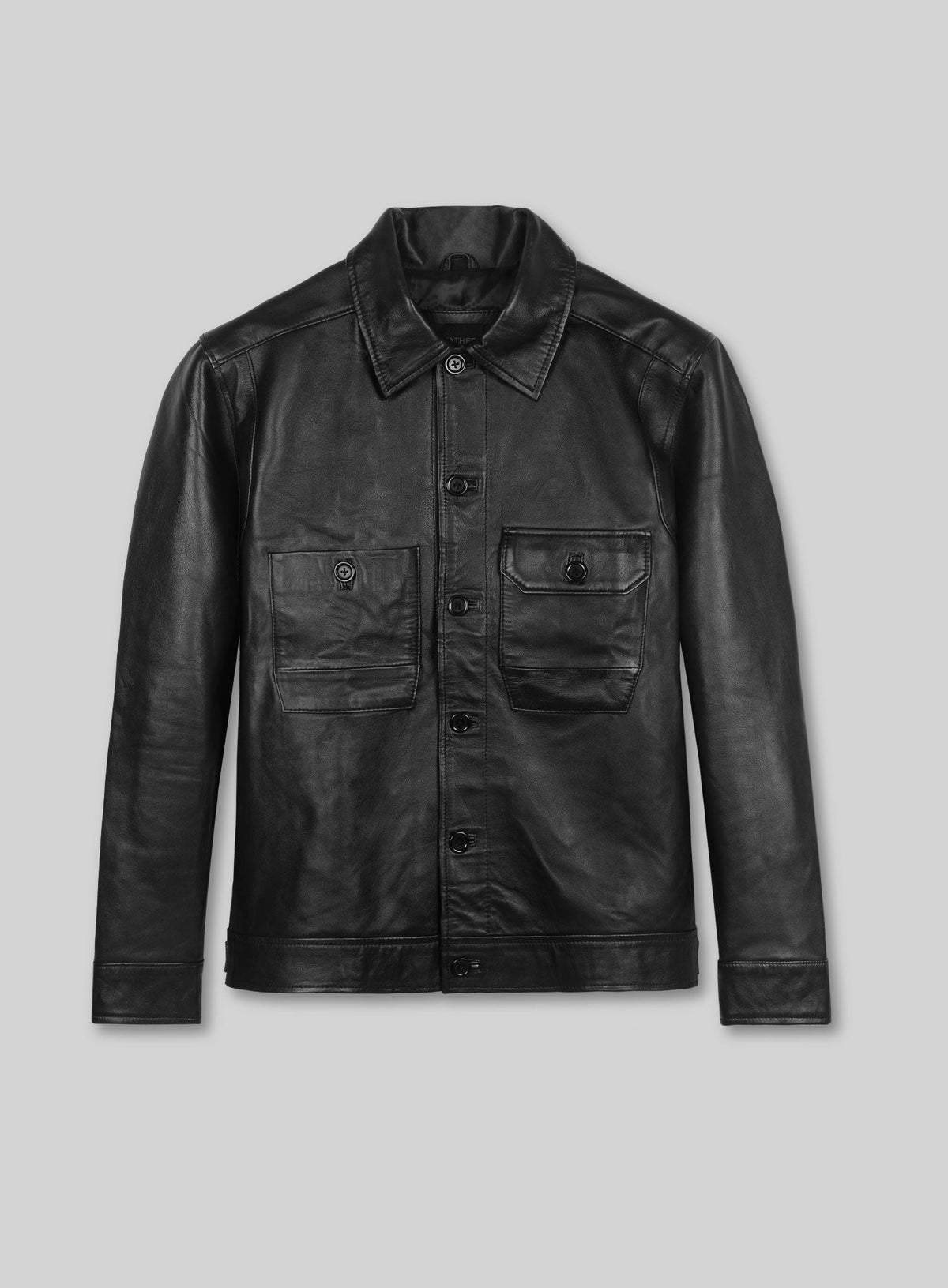 Vin Diesel Fast and Furious 8 Black Leather Jacket – front view