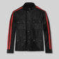 Vin Diesel Black Leather Jacket – front view