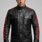 Vin Diesel Black Leather Jacket – alternate view