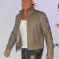Vin Diesel xXx Return of Xander Cage Taupe Leather Jacket – back view