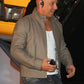 Vin Diesel xXx Return of Xander Cage Taupe Leather Jacket – worn look