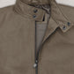 Vin Diesel xXx Return of Xander Cage Taupe Leather Jacket – close-up detail of leather and stitching