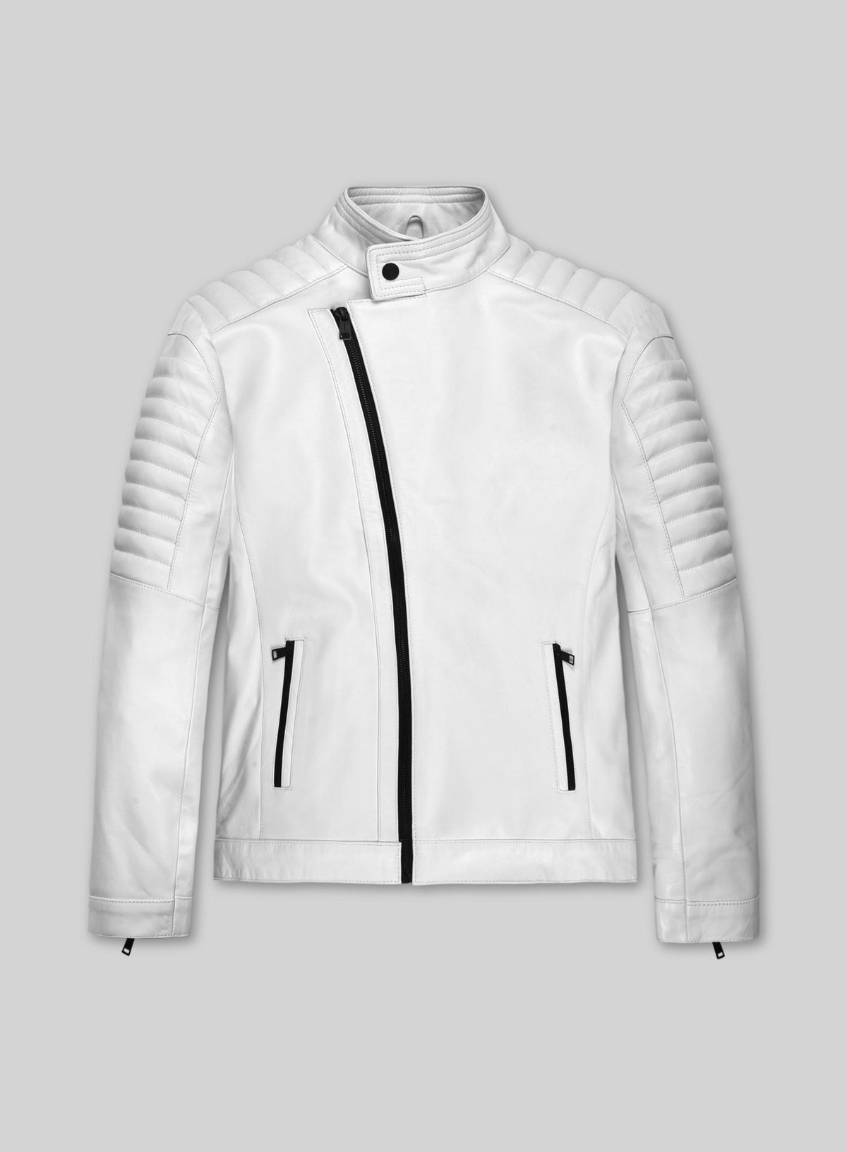 Vin Diesel xXx Premiere White Leather Jacket – front view