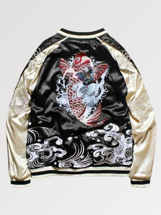 Vintage Sukajan Jacket 'Sugamo' - Sublimation Jacket ( Recreated Edition )