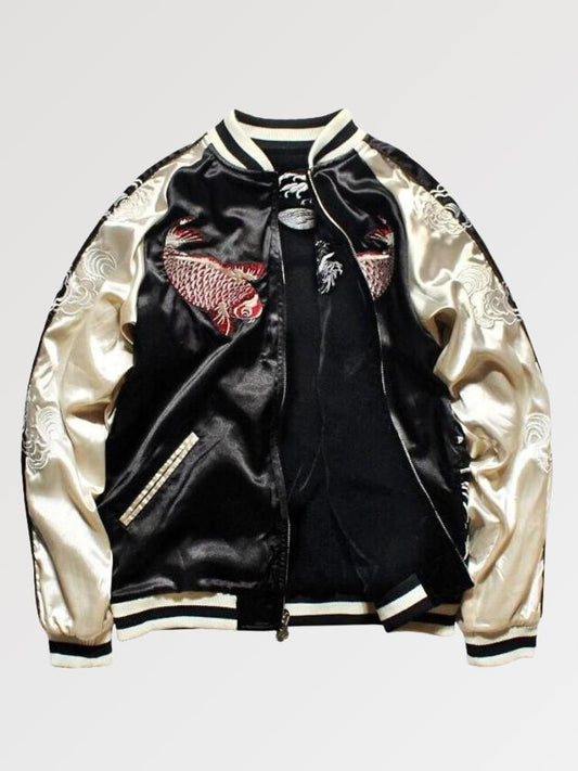Vintage Sukajan Jacket 'Sugamo' - Sublimation Jacket ( Recreated Edition )