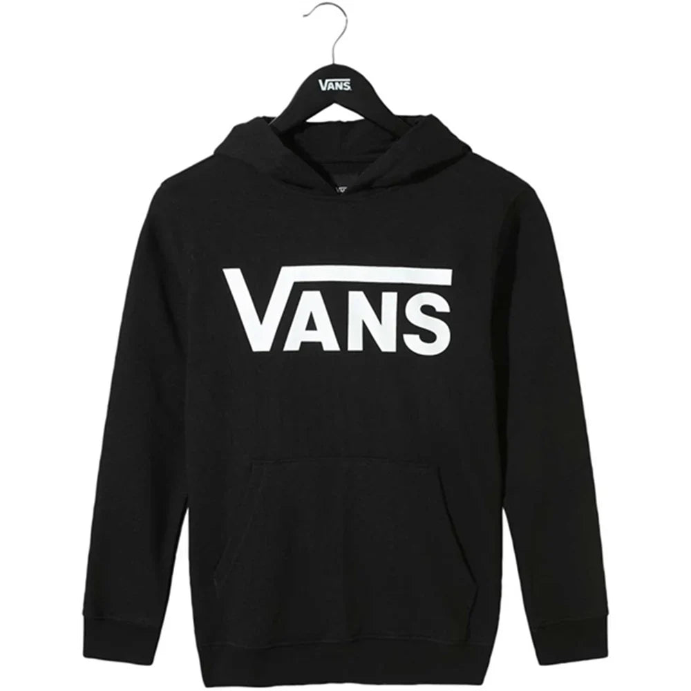 Vans Black Pullover Hoodie – Unisex Streetwear Essential (Recreated Edition)