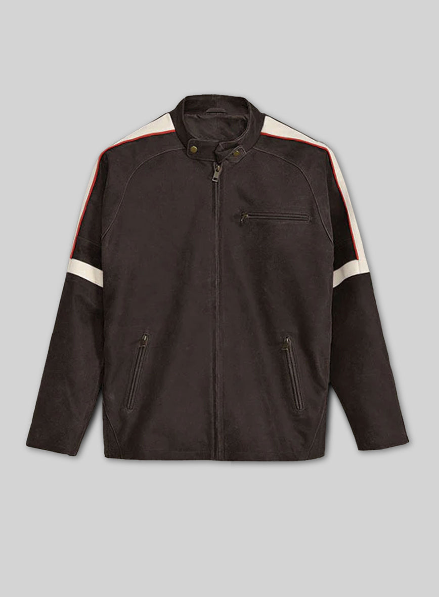 War Of The Worlds Black Leather Jacket – front view
