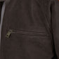 War Of The Worlds Black Leather Jacket – close-up and worn views
