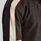 War Of The Worlds Black Leather Jacket – close-up and worn views