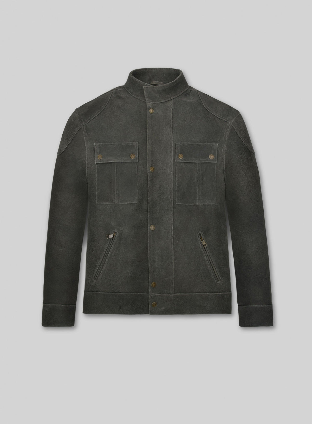 James McAvoy Wanted Black Leather Jacket – front view