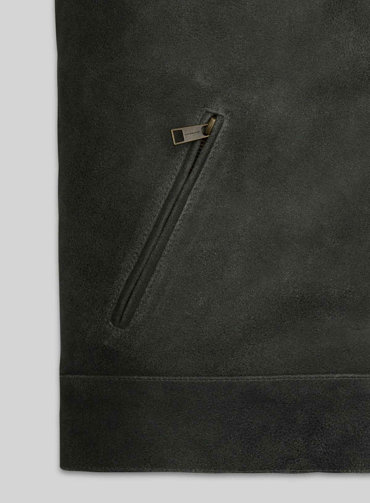 James McAvoy Wanted Black Leather Jacket – close-up and worn views