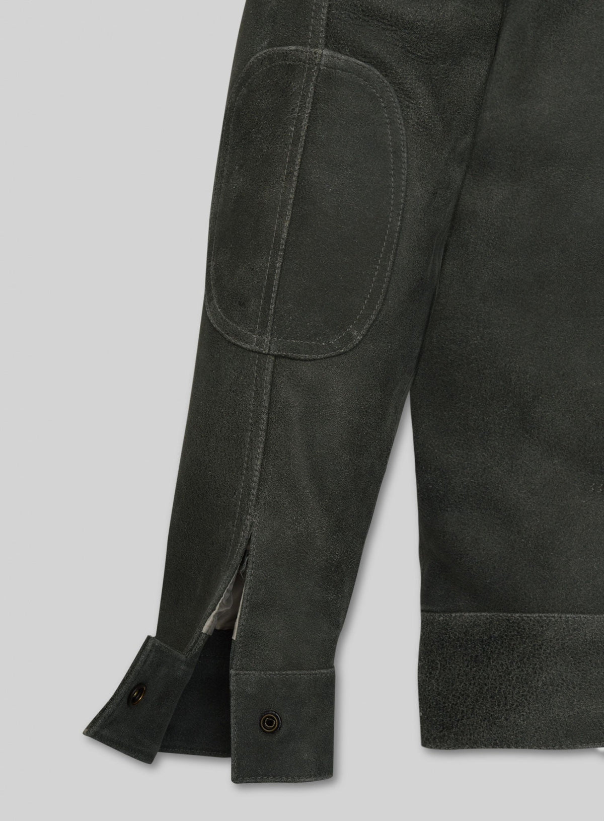 James McAvoy Wanted Black Leather Jacket – close-up and worn views