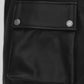 Will Smith I am Legend Black Leather Jacket – close-up and worn views