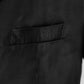 Will Smith Black Leather Blazer – close-up and worn views
