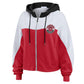 Erin Andrews San Francisco 49ers Color Block Full-Zip Hoodie Recreated Edition