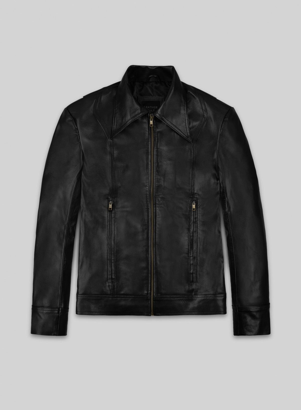 X Men Days of Future Past Black Leather Jacket view 1